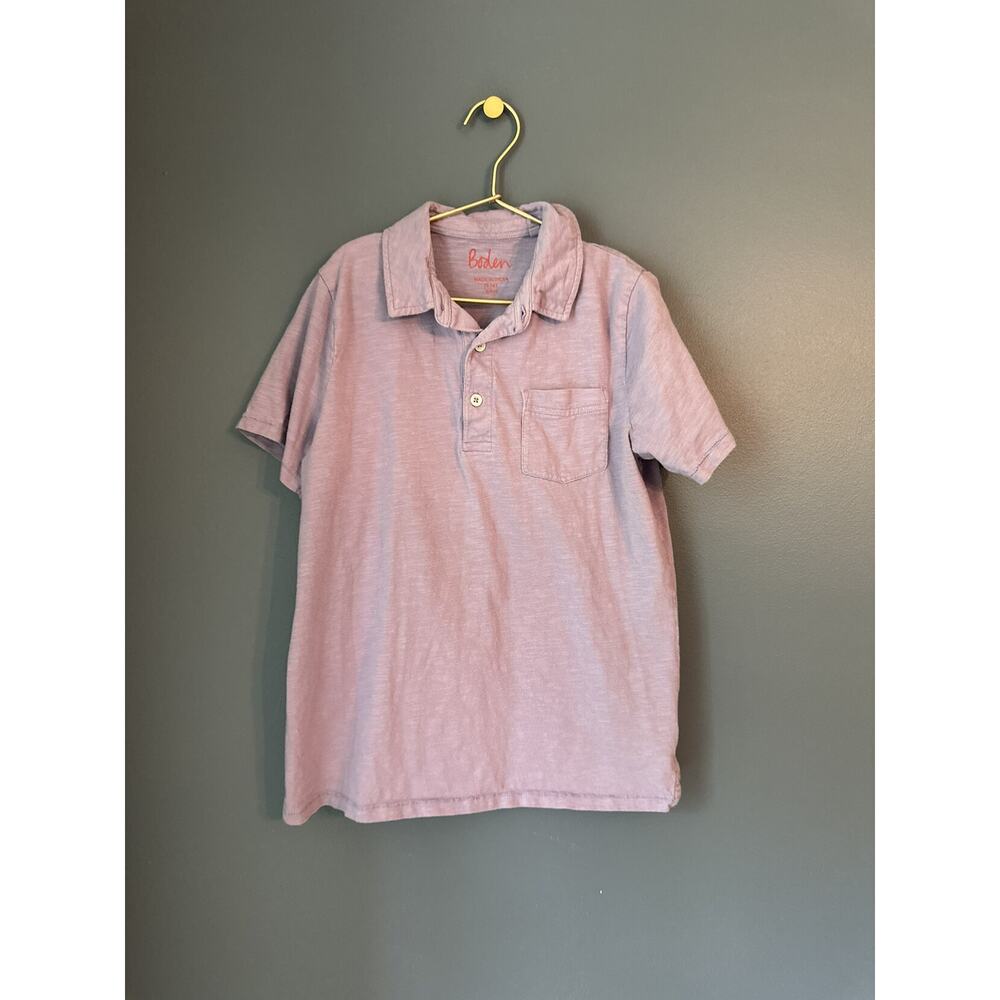 Mini Boden Lavender Polo